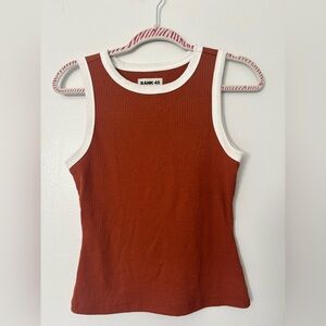 RANK 45 Women's Brick Red Tank Top